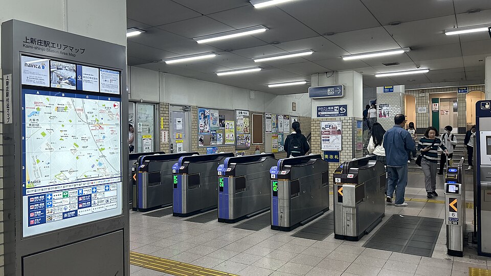 阪急上新庄駅を下車